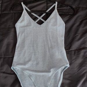 Forever 21 V-neck body suit